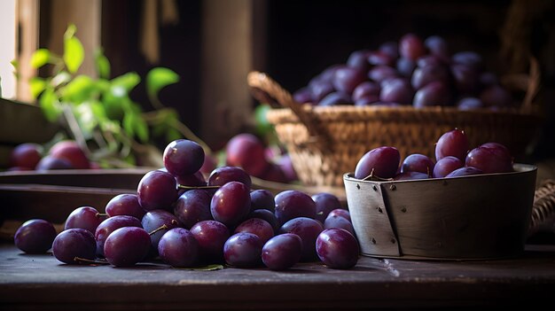 Frutas alimentos salada de frutas fundo