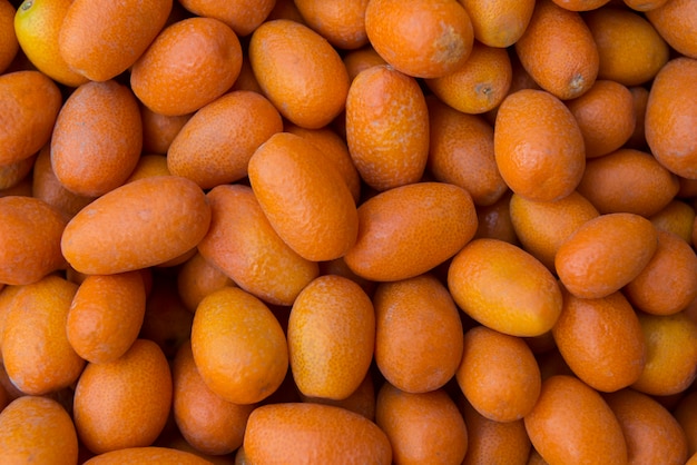 Frutas cítricas de kumquat tropical