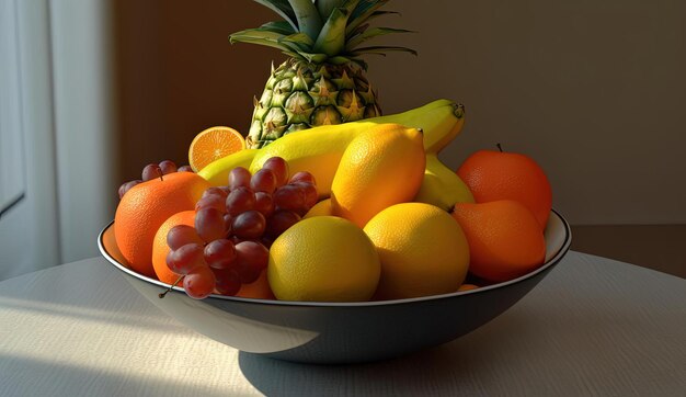 frutas en un cuenco