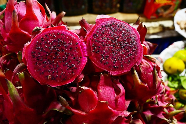 Frutas do dragão vermelho