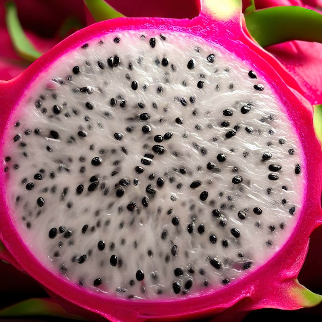 Frutas de dragón de Pitaya frescas