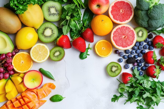 Frutas e legumes coloridos promovem uma alimentação saudável