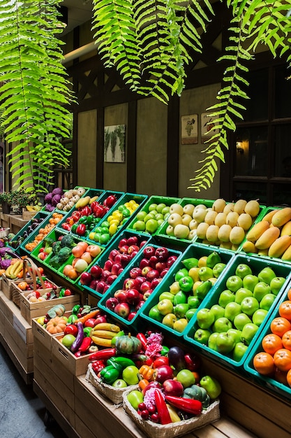 frutas e vagetables na Tailândia