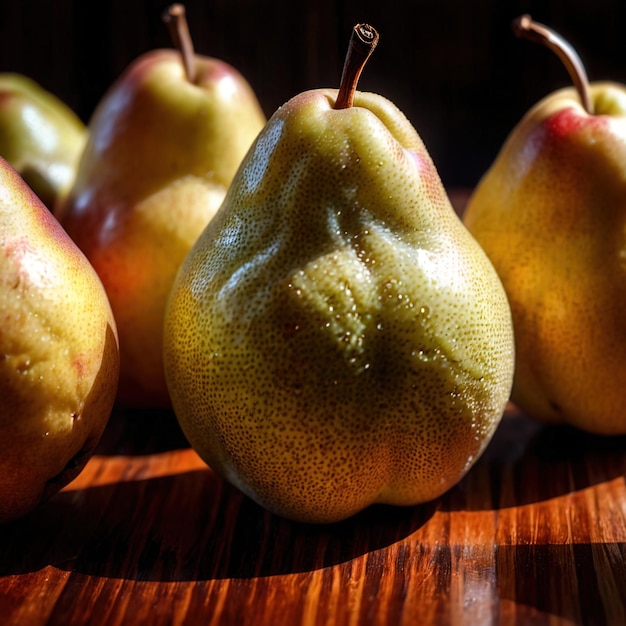 Foto frutas frescas, cruas e biológicas