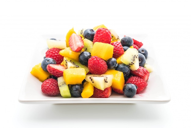 frutas frescas misturadas