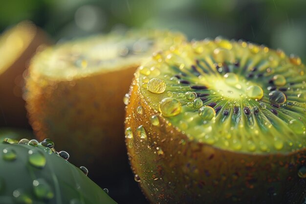 Foto frutas de kiwi