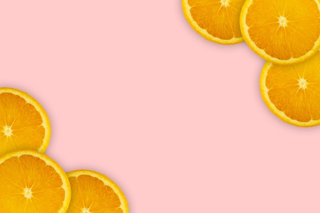 Foto frutas laranja contra fundo branco