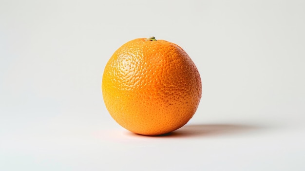 Frutas de naranja frescas aisladas sobre un fondo blanco