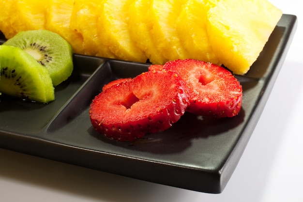 Frutas en rodajas