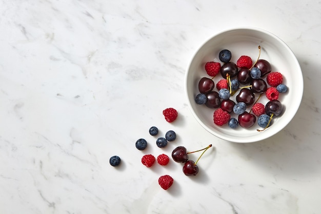 Frutas sabrosas de verano como concepto de dieta orgánica limpia