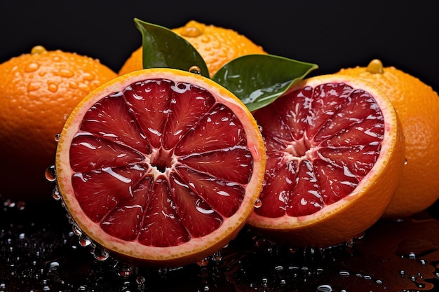 Foto fruto de laranja sangrenta