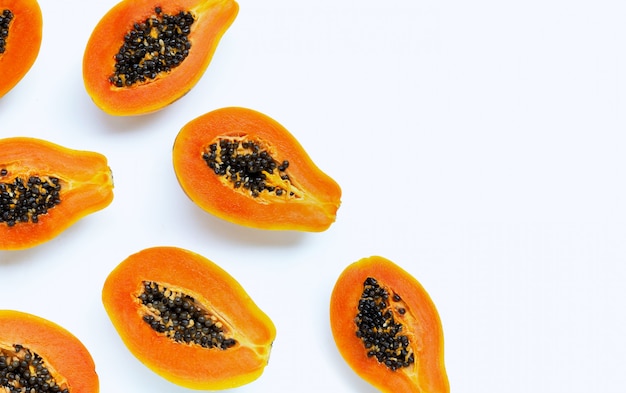 Fruto de papaya.