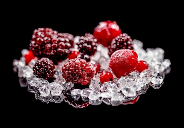 Frutos rojos mixtos congelados