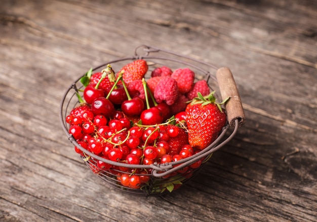 Frutos rojos de verano