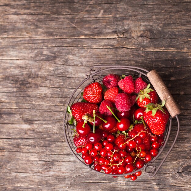 Frutos rojos de verano