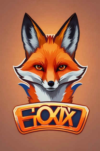 Fuchs Illustration Logo Design Cartoon