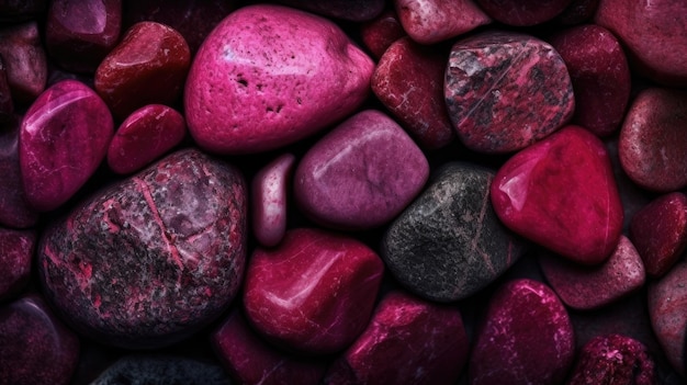 Fuchsia Pink Stone Texture Hintergrund für moderne Designs