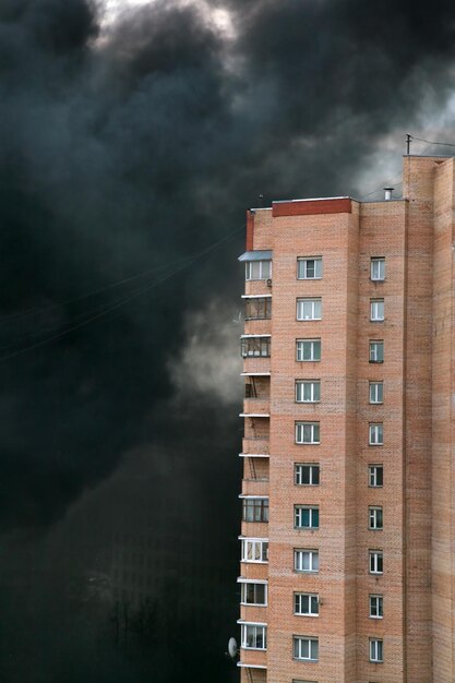 fuego en la ciudad