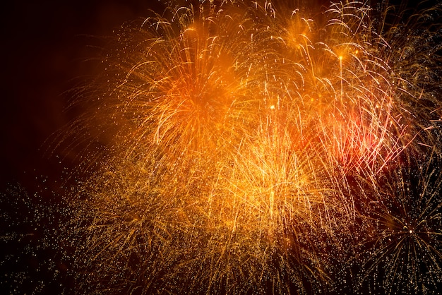 Fuegos artificiales para el fondo