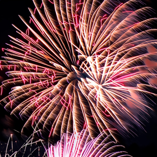 Foto fuegos artificiales