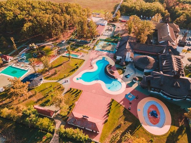 Fuente de agua caliente Kosino ucrania