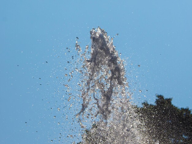 Fuente chorro de agua