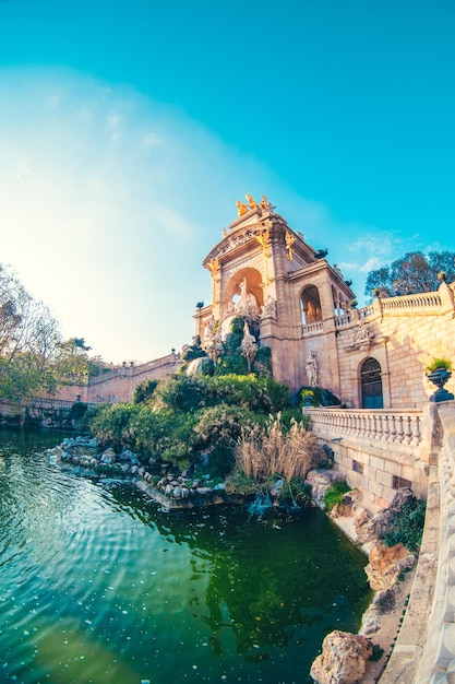 Fuente de ciutadella barcelona