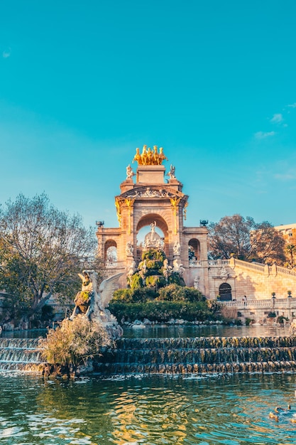 Fuente de ciutadella barcelona