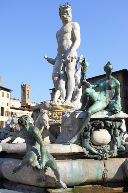 Fuente de Florencia Neptuno