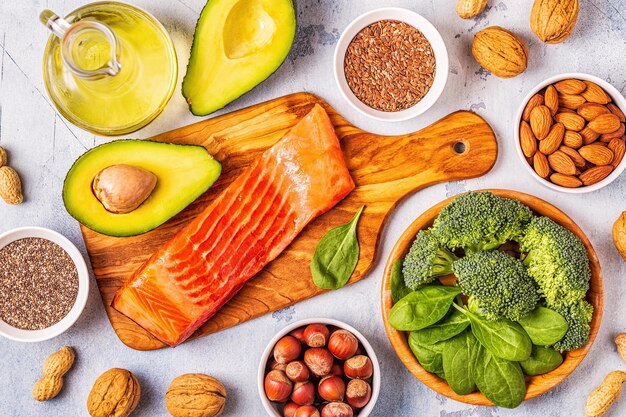 Fuentes animales y vegetales de ácidos omega3