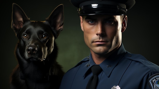 Für Spezialeinsätze ausgebildeter Polizeihund