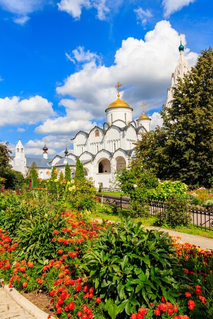 Fürbitte-Kathedrale der Fürbitte Pokrovsky-Kloster in Susdal Russland Goldener Ring Russlands