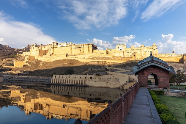 Fuerte Amber en Jaipur, símbolo de la India.