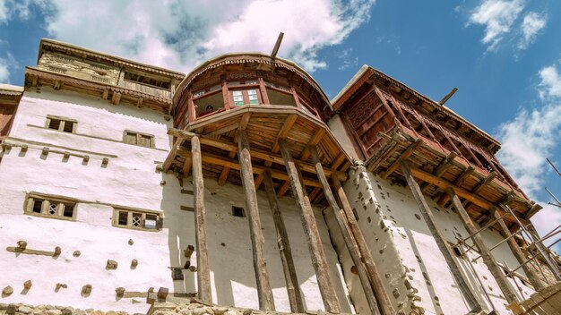 Foto el fuerte baltit de gilgit, pakistán