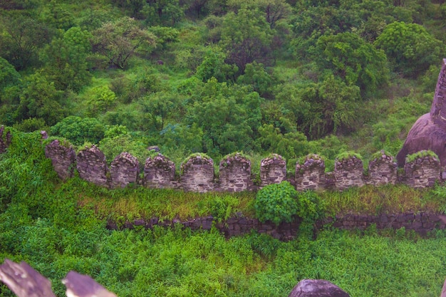 Fuerte Golconda de la dinastía Qutb Shahi en Hyderabad Telangana, India