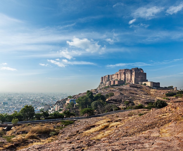 fuerte de mehrangarh jodhpur rajasthan india