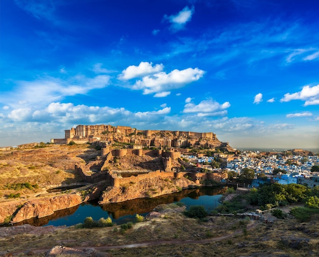 fuerte de mehrangarh jodhpur rajasthan india