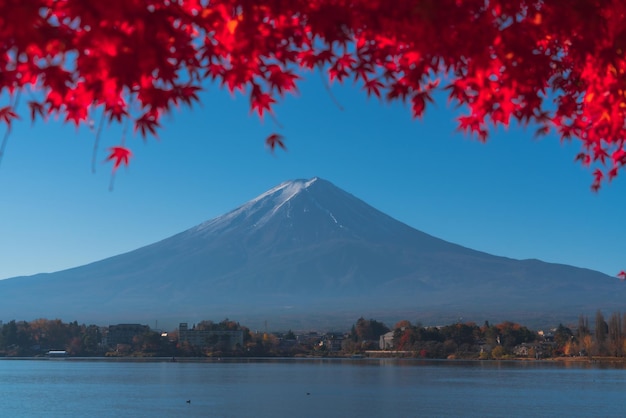 Foto fuji mountain view