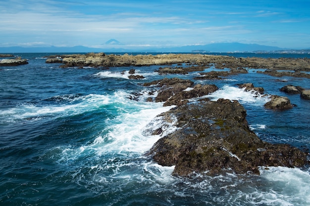 Fuji und Meer