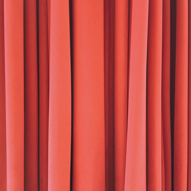 Foto fullframe-aufnahme des roten vorhangs