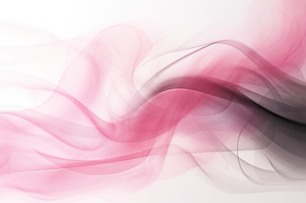 Fumaça rosa em um pano de fundo branco luz textura abstrata impresso banner