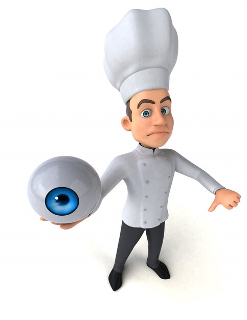 Fun Chef - 3D-Charakter