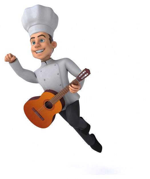 Fun chef - Ilustración 3D