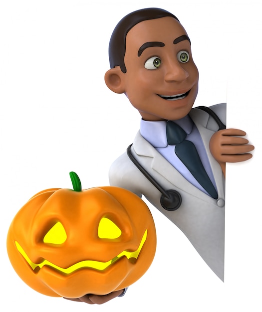 Fun Doctor - 3D-Charakter