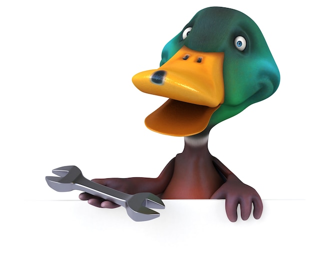 Fun Ente Illustration