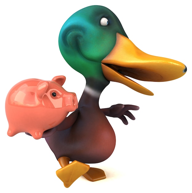 Fun Ente Illustration