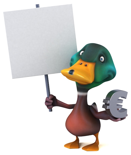 Fun Ente Illustration