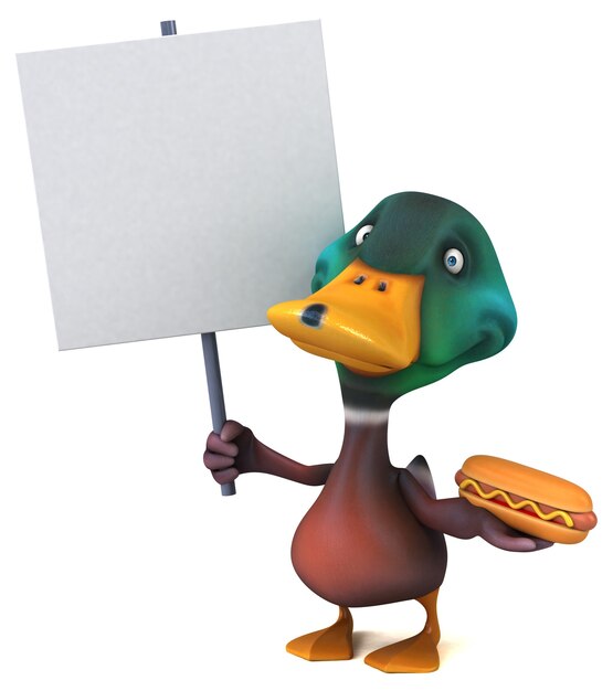 Fun Ente Illustration