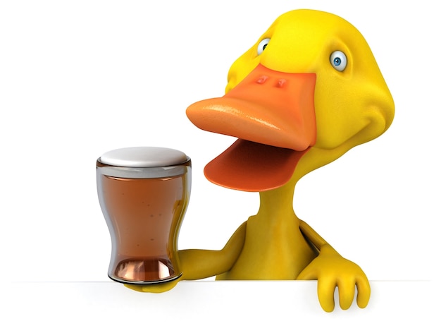 Fun Ente Illustration