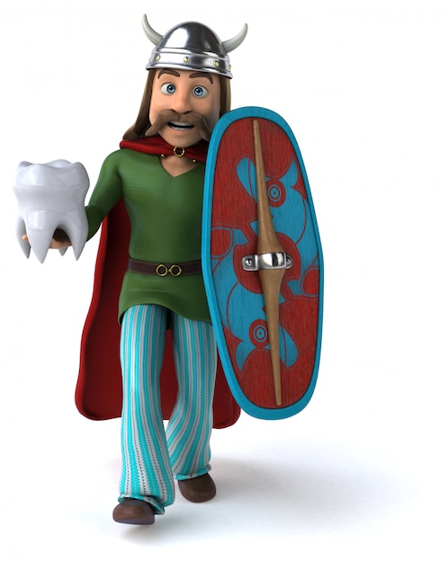 Fun Gaul - Ilustración 3D